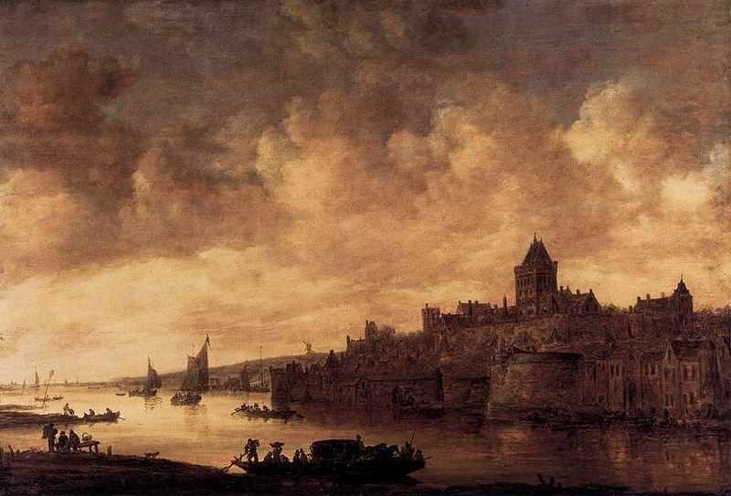 View of Nijmegen, Jan van Goyen